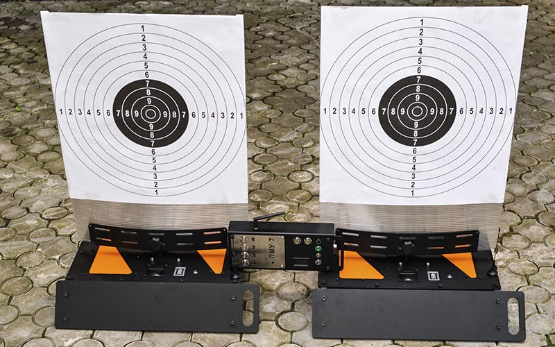 moving targets, shooting equipment, target spinners